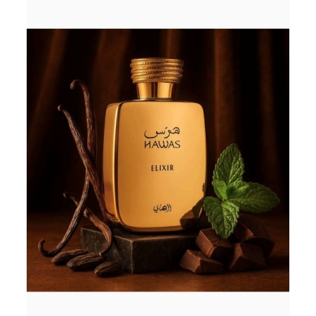 RASASI HAWAS ELIXIR WODA PERFUMOWANA PERFUMY ARABSKIE UNISEX EDP 100ml